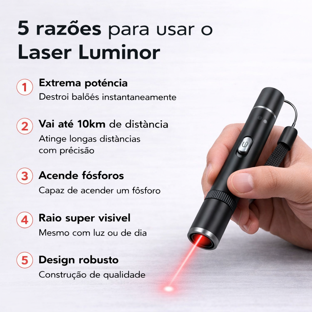 Laser Luminor — Potência Extrema